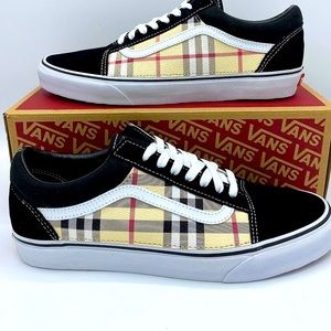 Burberry custom vans Clearance